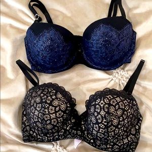 Victoria’s Secret lace bra bundle 32D
